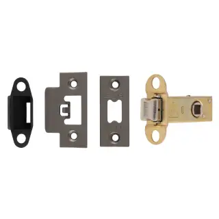 TLS5025MBRZ  - Carlisle Brass Easi-T Heavy Duty 64mm Tubular Latch &lpar;Square Corners&rpar; Matt Bronze