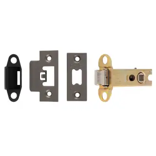 TLS5030MBRZ  - Carlisle Brass Easi-T Heavy Duty 76mm Tubular Latch &lpar;Square Corners&rpar; Matt Bronze