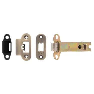 Click Here To Enlarge This Photo Of TLS5040AB&sol;R  - Carlisle Brass Easi-T Heavy Duty 102mm Tubular Latch &lpar;Radius Corners&rpar; Antique Brass
