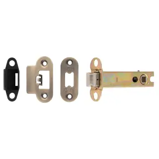 TLS5040AB&sol;R  - Carlisle Brass Easi-T Heavy Duty 102mm Tubular Latch &lpar;Radius Corners&rpar; Antique Brass