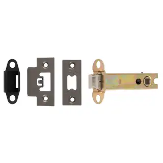 TLS5040MBRZ  - Carlisle Brass Easi-T Heavy Duty 102mm Tubular Latch &lpar;Square Corners&rpar; Matt Bronze