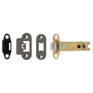 Click Here To Enlarge This Photo Of TLS5040MBRZ&sol;R  - Carlisle Brass Easi-T Heavy Duty 102mm Tubular Latch &lpar;Radius Corners&rpar; Matt Bronze