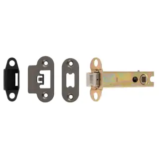 TLS5040MBRZ&sol;R  - Carlisle Brass Easi-T Heavy Duty 102mm Tubular Latch &lpar;Radius Corners&rpar; Matt Bronze