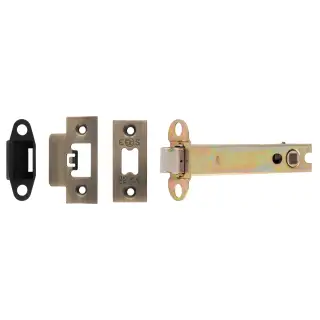 TLS5050AB  - Carlisle Brass Easi-T Heavy Duty 127mm Tubular Latch &lpar;Square Corners&rpar; Antique Brass