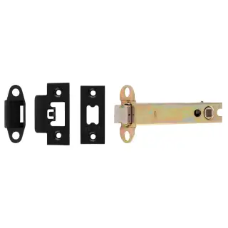 TLS5050MB  - Carlisle Brass Easi-T Heavy Duty 127mm Tubular Latch &lpar;Square Corners&rpar; Matt Black