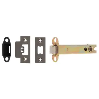 TLS5050MBRZ  - Carlisle Brass Easi-T Heavy Duty 127mm Tubular Latch &lpar;Square Corners&rpar; Matt Bronze