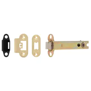 TLS5050SB&sol;R  - Carlisle Brass Easi-T Heavy Duty 127mm Tubular Latch &lpar;Radius Corners&rpar; Satin Brass