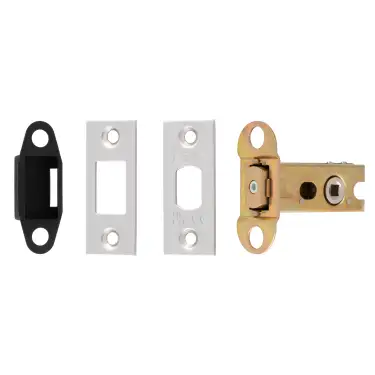Click Here To Enlarge This Photo Of TLD5025BSS  - Carlisle Brass Easi-T Heavy Duty 64mm Tubular Deadbolt with 5mm Follower &lpar;Square Corners&rpar; Bright Stainless Steel