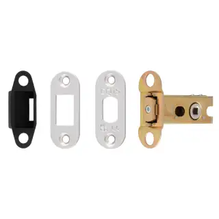 TLD5025BSS&sol;R  - Carlisle Brass Easi-T Heavy Duty 64mm Tubular Deadbolt with 5mm Follower &lpar;Radius Corners&rpar; Polished Stainless Steel