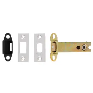 TLD5040BSS  - Carlisle Brass Easi-T Heavy Duty 102mm Tubular Deadbolt with 5mm Follower &lpar;Square Corners&rpar; Polished Stainless Steel