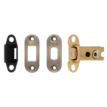 Click Here To Enlarge This Photo Of TLD5025AB&sol;R  - Carlisle Brass Easi-T Heavy Duty 64mm Tubular Deadbolt with 5mm Follower &lpar;Radius Corners&rpar; Antique Brass