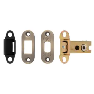 TLD5025AB&sol;R  - Carlisle Brass Easi-T Heavy Duty 64mm Tubular Deadbolt with 5mm Follower &lpar;Radius Corners&rpar; Antique Brass