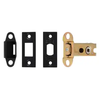 TLD5025MB  - Carlisle Brass Easi-T Heavy Duty 64mm Tubular Deadbolt with 5mm Follower &lpar;Square Corners&rpar; Matt Black