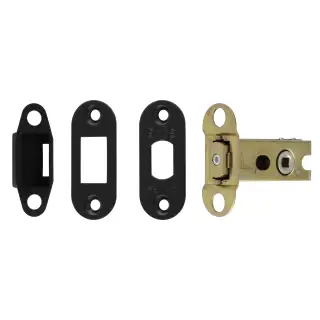 TLD5025MB&sol;R  - Carlisle Brass Easi-T Heavy Duty 64mm Tubular Deadbolt with 5mm Follower &lpar;Radius Corners&rpar; Matt Black