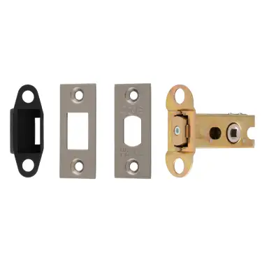 Click Here To Enlarge This Photo Of TLD5025MBRZ  - Carlisle Brass Easi-T Heavy Duty 64mm Tubular Deadbolt with 5mm Follower &lpar;Square Corners&rpar; Matt Bronze