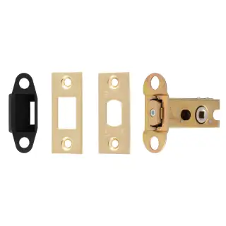 TLD5025SB  - Carlisle Brass Easi-T Heavy Duty 64mm Tubular Deadbolt with 5mm Follower &lpar;Square Corners&rpar; Satin Brass