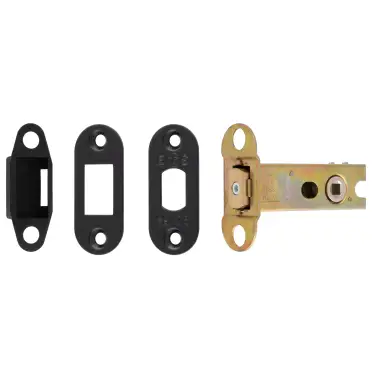 Click Here To Enlarge This Photo Of TLD5030MB&sol;R  - Carlisle Brass Easi-T Heavy Duty 76mm Tubular Deadbolt with 5mm Follower &lpar;Radius Corners&rpar; Matt Black