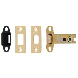 TLD5030SB  - Carlisle Brass Easi-T Heavy Duty 76mm Tubular Deadbolt with 5mm Follower &lpar;Square Corners&rpar; Satin Brass