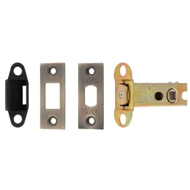 Click Here To Enlarge This Photo Of TLD5830AB  - Carlisle Brass Easi-T Heavy Duty 76mm Tubular Deadbolt with 8mm Follower &lpar;Square Corners&rpar; Antique Brass