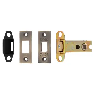 TLD5830AB  - Carlisle Brass Easi-T Heavy Duty 76mm Tubular Deadbolt with 8mm Follower &lpar;Square Corners&rpar; Antique Brass
