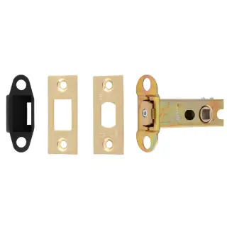 TLD5830SB  - Carlisle Brass Easi-T Heavy Duty 76mm Tubular Deadbolt with 8mm Follower &lpar;Square Corners&rpar; Satin Brass