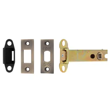 Click Here To Enlarge This Photo Of TLD5840AB  - Carlisle Brass Easi-T Heavy Duty 102mm Tubular Deadbolt with 8mm Follower &lpar;Square Corners&rpar; Antique Brass