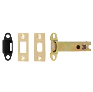 TLD5840SB  - Carlisle Brass Easi-T Heavy Duty 102mm Tubular Deadbolt with 8mm Follower &lpar;Square Corners&rpar; Satin Brass