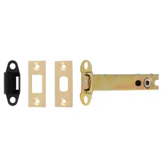 TLD5050SB  - Carlisle Brass Easi-T Heavy Duty 127mm Tubular Deadbolt with 5mm Follower &lpar;Square Corners&rpar; Satin Brass