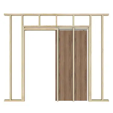 Click Here To Enlarge This Photo Of JVPDK Frelan Hardware Jedo Single Pocket Door Kit with Soft Close&sol;Open