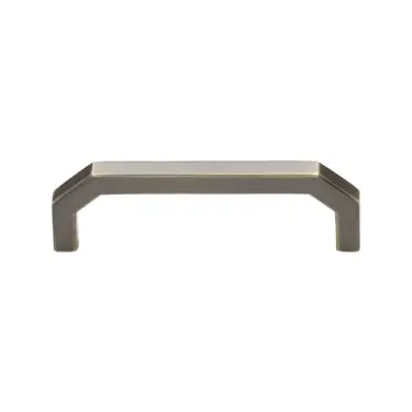 Click Here To Enlarge This Photo Of C3465 101-AT Heritage Brass Hex Angular Pull Antique Brass finish