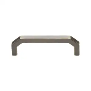 C3465 101-AT Heritage Brass Hex Angular Pull Antique Brass finish