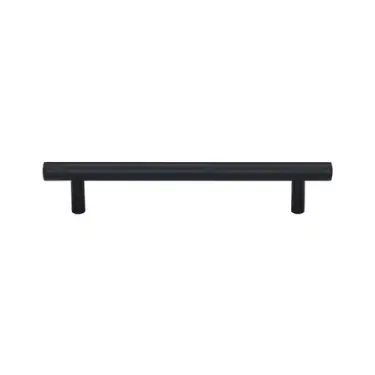 Click Here To Enlarge This Photo Of C0364 128-BKMT M&period;Marcus Heritage Brass Cabinet Pull Modern Design 128mm Matt Black finish