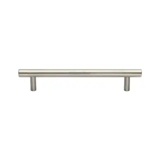 C0364 128-SN M&period;Marcus Heritage Brass Cabinet Pull Modern Design 128mm Satin Nickel finish