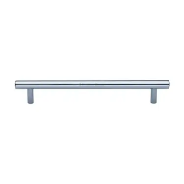 Click Here To Enlarge This Photo Of C0364 160-PC M&period;Marcus Heritage Brass Cabinet Pull Modern Design 160mm Polished Chrome finish