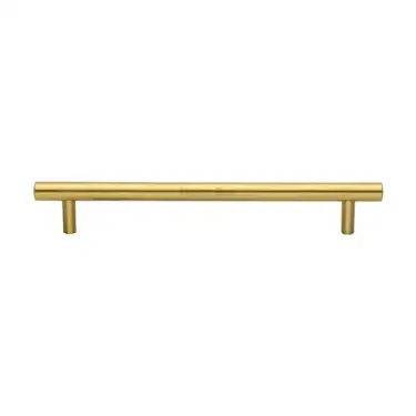Click Here To Enlarge This Photo Of C0364 160-SB M&period;Marcus Heritage Brass Cabinet Pull Modern Design 160mm Satin Brass finish