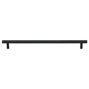 Click Here To Enlarge This Photo Of C0364 256-BKMT M&period;Marcus Heritage Brass Cabinet Pull Modern Design 256mm Matt Black finish