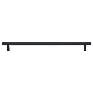 C0364 256-BKMT M&period;Marcus Heritage Brass Cabinet Pull Modern Design 256mm Matt Black finish