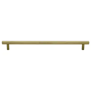 C0364 256-PB M&period;Marcus Heritage Brass Cabinet Pull Modern Design 256mm Polished Brass finish