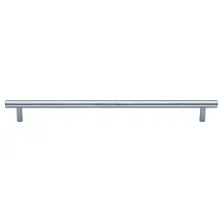 C0364 256-PC M&period;Marcus Heritage Brass Cabinet Pull Modern Design 256mm Polished Chrome finish