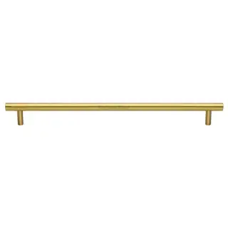 C0364 256-SB M&period;Marcus Heritage Brass Cabinet Pull Modern Design 256mm Satin Brass finish