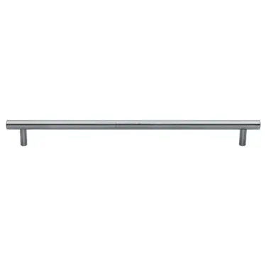Click Here To Enlarge This Photo Of C0364 256-SC M&period;Marcus Heritage Brass Cabinet Pull Modern Design 256mm Satin Chrome finish