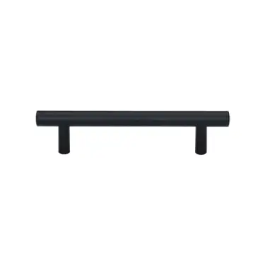 Click Here To Enlarge This Photo Of C0364 96-BKMT M&period;Marcus Heritage Brass Cabinet Pull Modern Design 96mm Matt Black finish