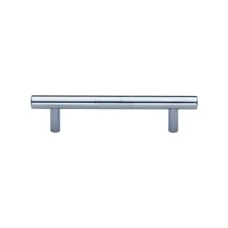 C0364 96-PC M&period;Marcus Heritage Brass Cabinet Pull Modern Design 96mm Polished Chrome finish