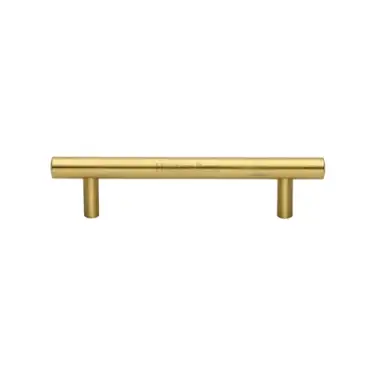 Click Here To Enlarge This Photo Of C0364 96-SB M&period;Marcus Heritage Brass Cabinet Pull Modern Design 96mm Satin Brass finish