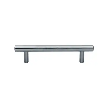 Click Here To Enlarge This Photo Of C0364 96-SC M&period;Marcus Heritage Brass Cabinet Pull Modern Design 96mm Satin Chrome finish