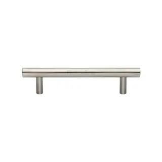 C0364 96-SN M&period;Marcus Heritage Brass Cabinet Pull Modern Design 96mm Satin Nickel finish