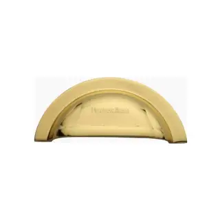 C1735-PB M&period;Marcus Heritage Brass Warwickshire Drawer Pull Polished Brass finish