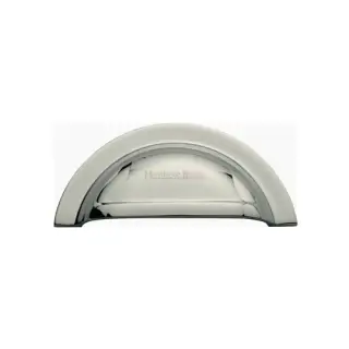 C1735-PC M&period;Marcus Heritage Brass Warwickshire Drawer Pull Polished Chrome finish