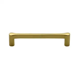 C3346 128-PB M&period;Marcus Heritage Brass Cabinet Pull Gio Design 128mm Polished Brass finish
