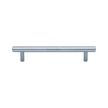 Click Here To Enlarge This Photo Of C3346 128-PC M&period;Marcus Heritage Brass Cabinet Pull Gio Design 128mm Polished Chrome finish